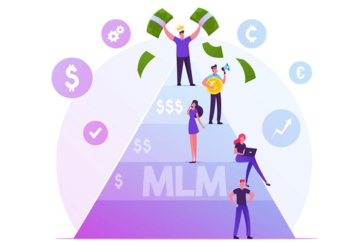 طرح بازاریابی شبکه‌ای هرمی (MLM) پای نتورک